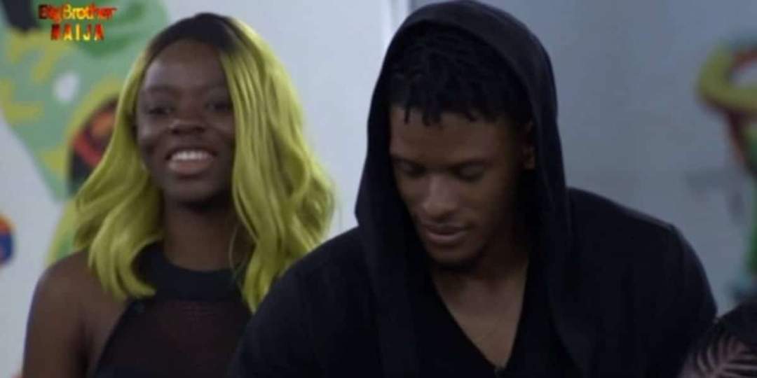 BBNaija: What Diane told Elozonam after he saved Venita, nominated Frodd for eviction