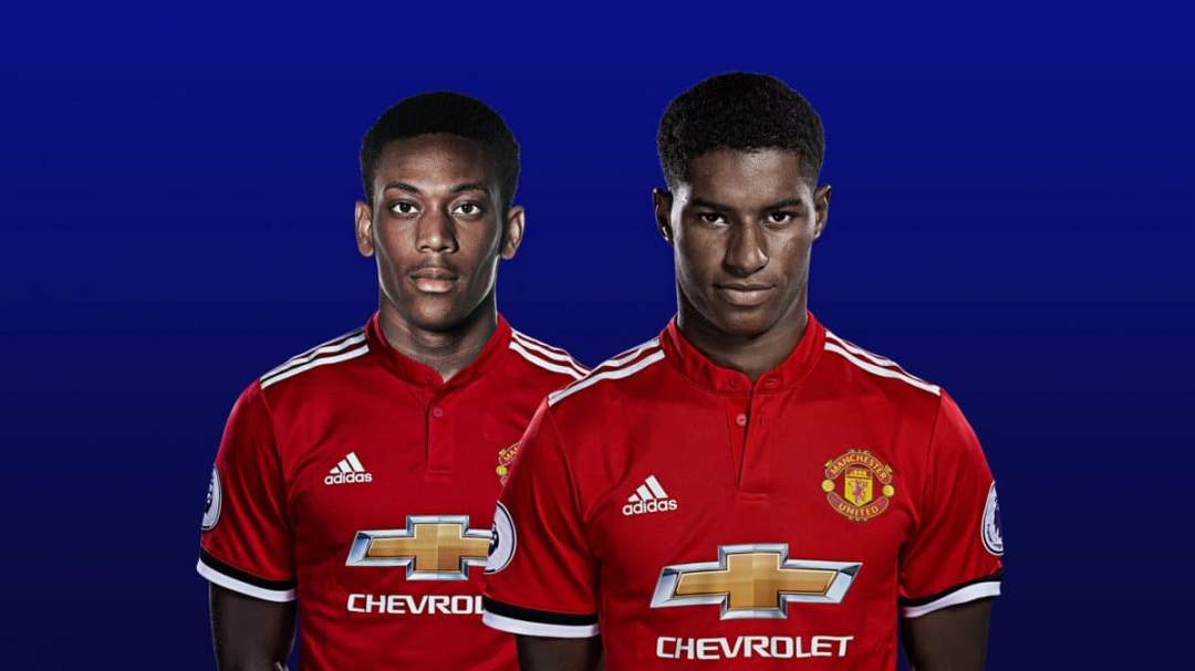 EPL: Martial opens up on 'competition' with Rashford