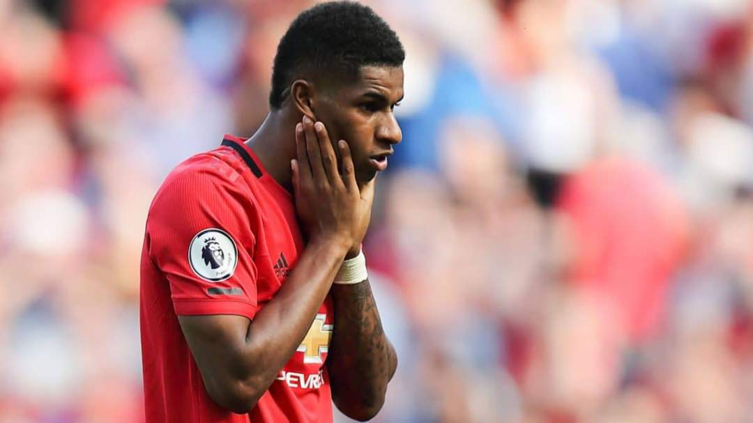 EPL: What Man United fans did to Rashford after missing penalty in 2-1 loss to Crystal Palace