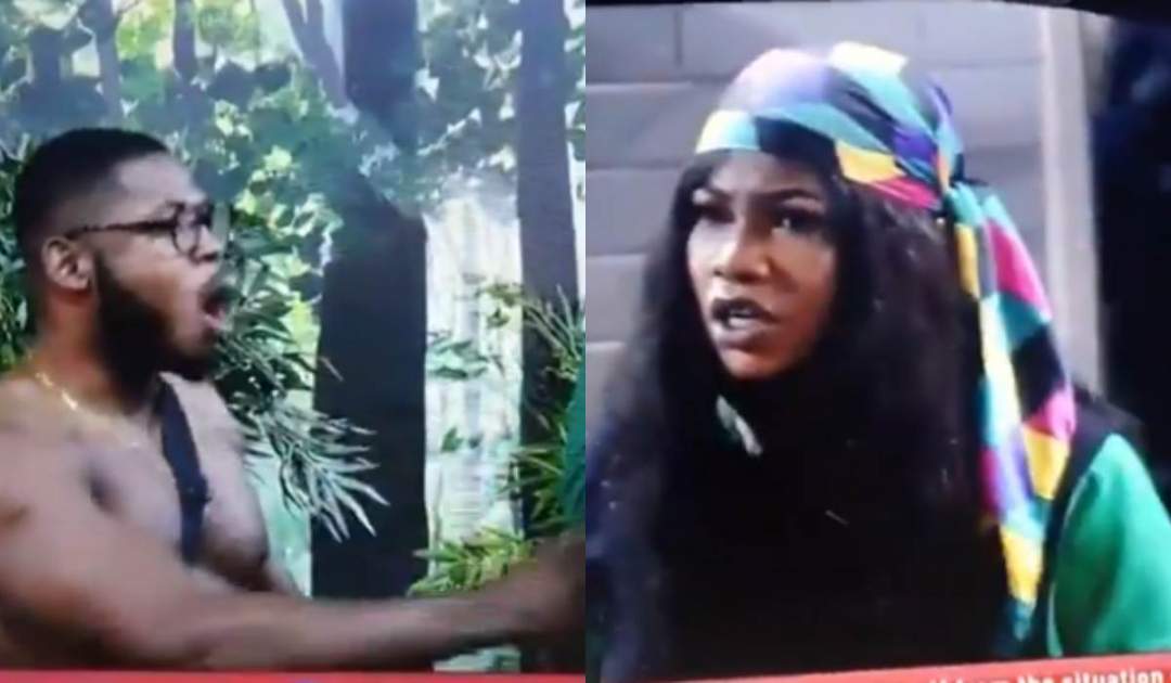 BBNaija: 'Let me talk to smart people, not you' - Frodd attacks Tacha (Video)