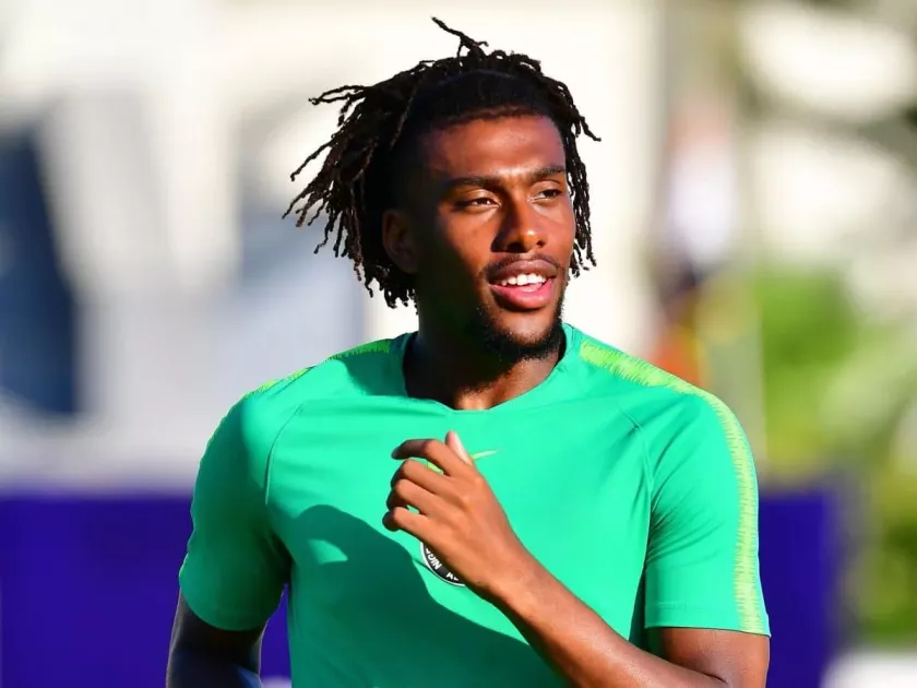 End SARS - Alex Iwobi joins campaign, reacts to Nigeria's 1-0 loss to Algeria