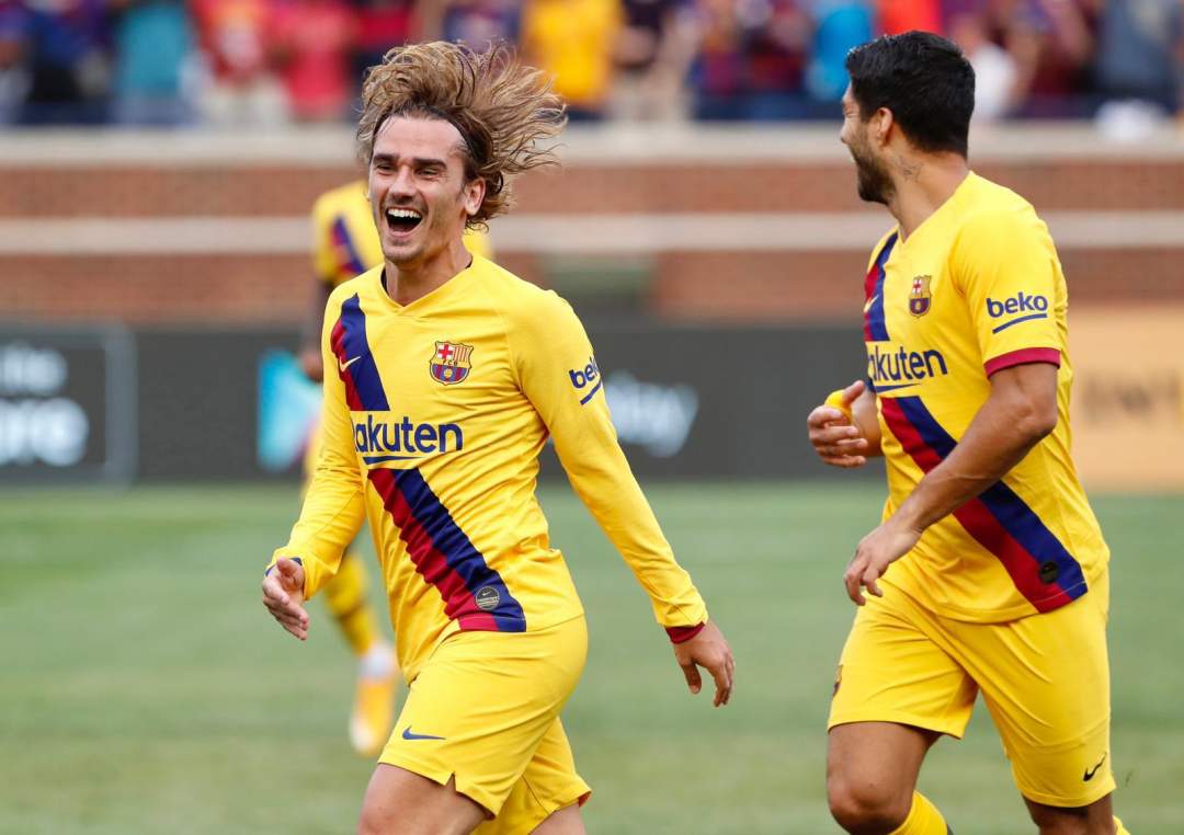 What Griezmann said after scoring first Barcelona goal