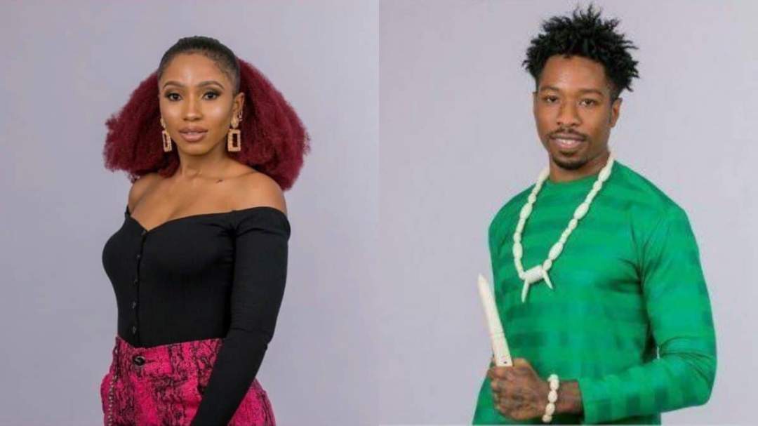 BBNaija: Nigerians react as Mercy gives up immunity to Ike