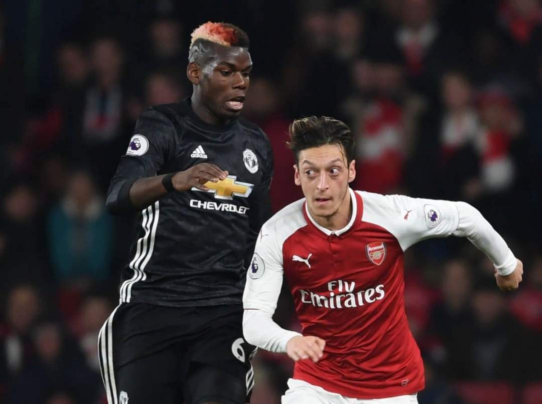 EPL: Pogba compared to Ozil