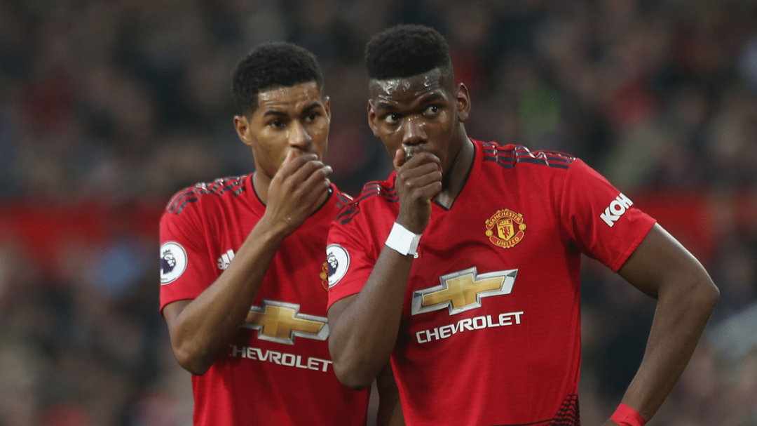 EPL: What Pogba, Rashford discussed before penalty miss in Man United 1-1 draw with Wolves