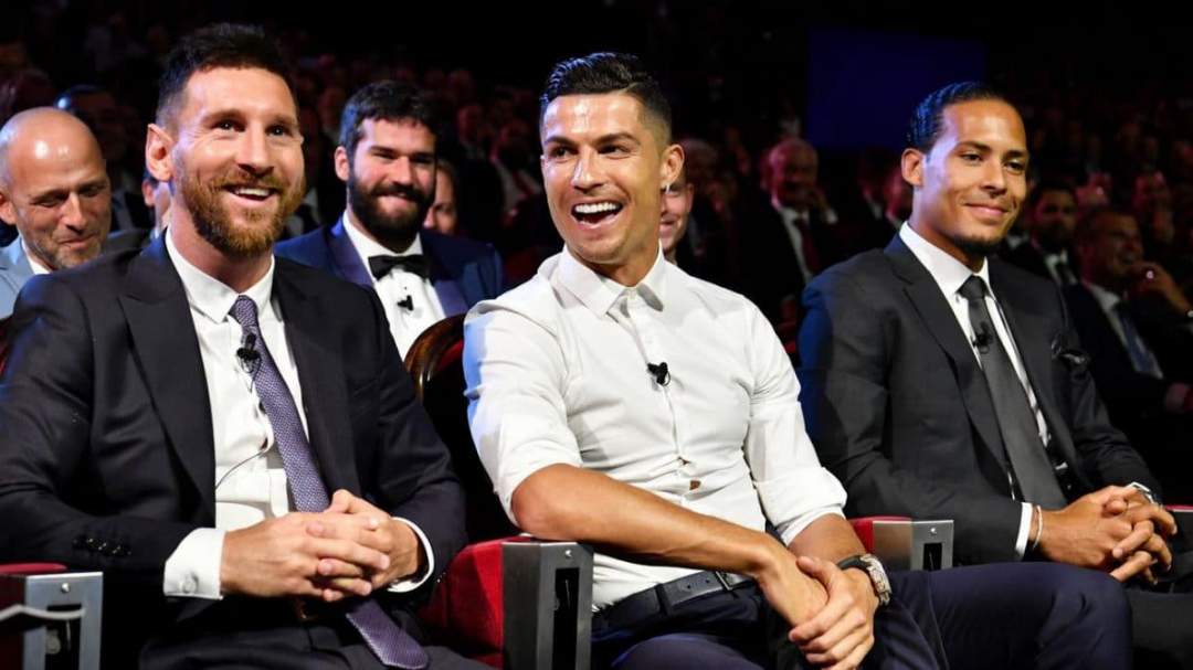 What Van Dijk said about Messi, Ronaldo at UEFA Player of the Year award