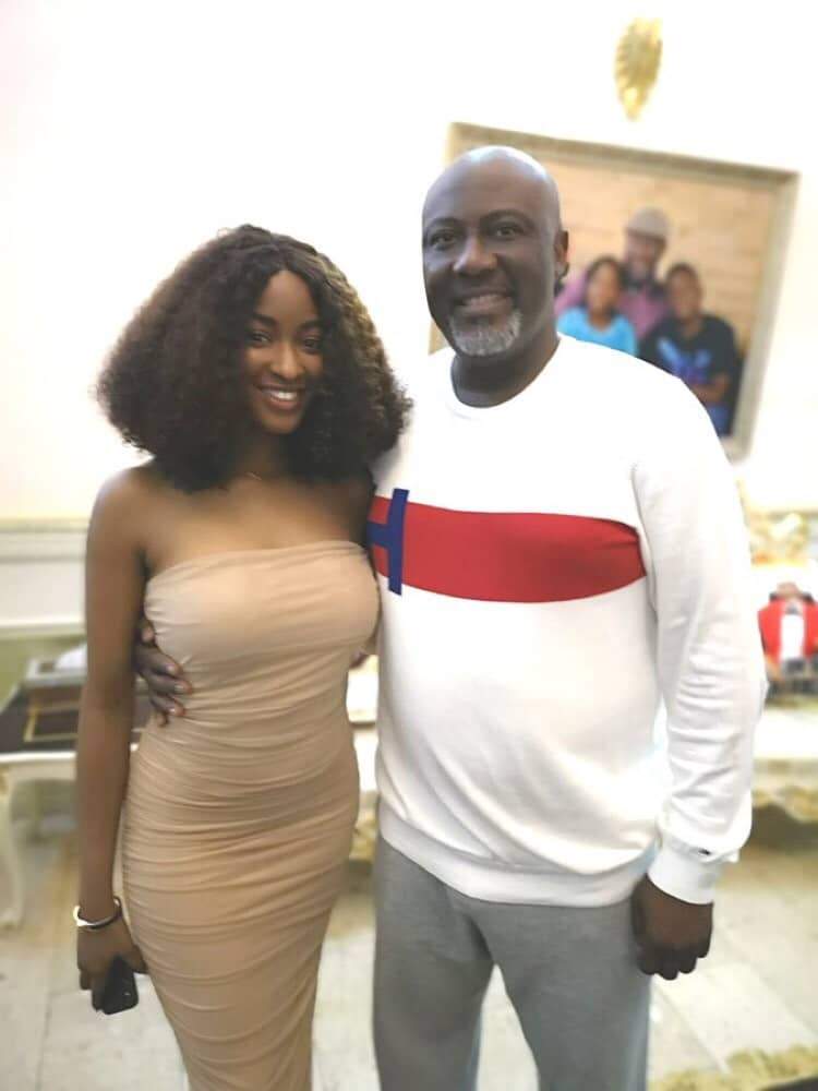 BBNaija: Gedoni, Jackye, Joe, other evicted housemates visit Dino Melaye (Photos)