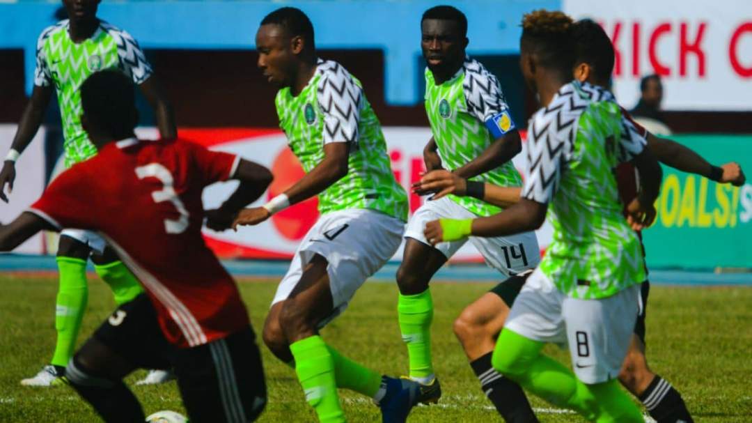 Nigeria thrashes opponent 5-0