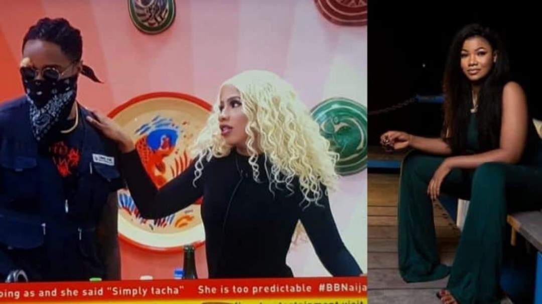 BBNaija: What Ike told Tacha about relationship with Mercy (Video)