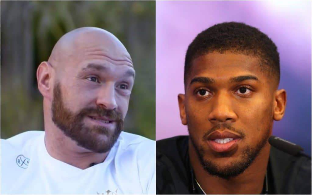 Tyson Fury aims dig at Anthony Joshua over unification fight