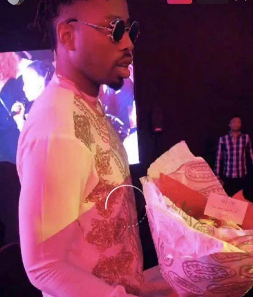 BBNaija: What Ike did to Mercy on stage after she emerged winner