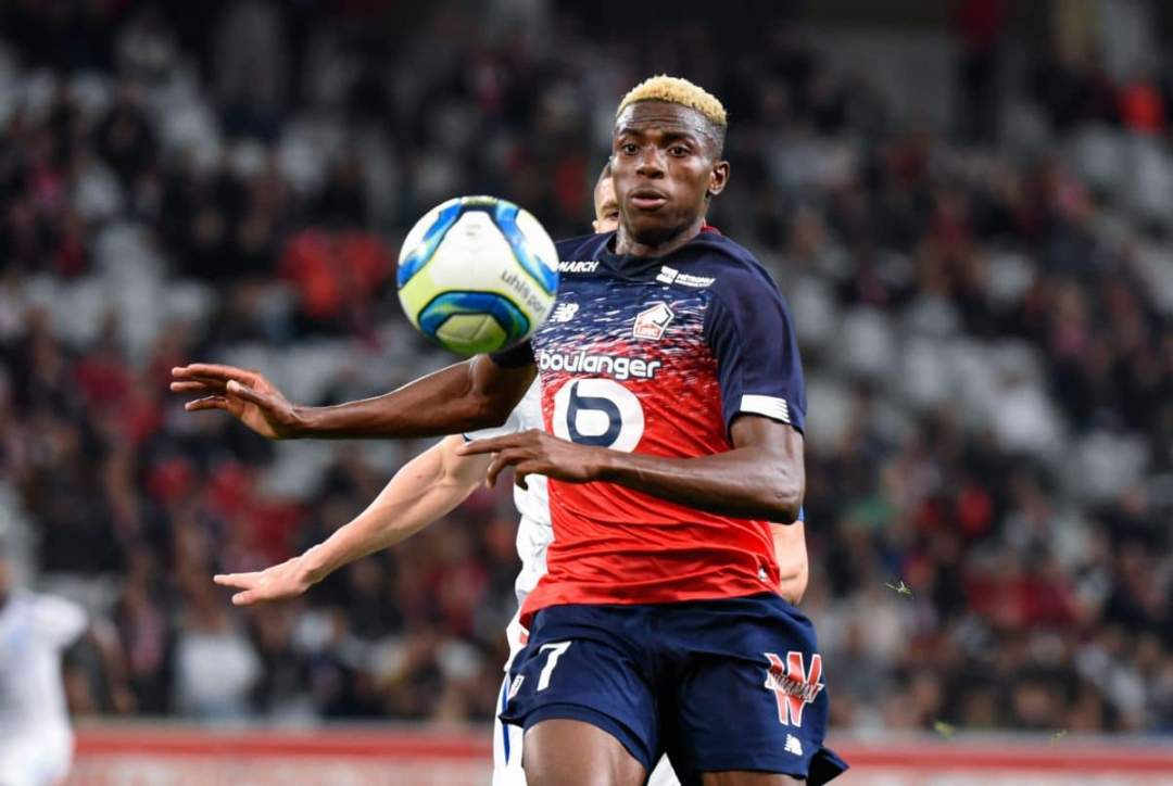 Osimhen speaks on leaving Lille amid link to Barcelona