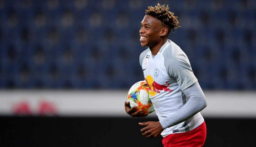 UEFA League: Nigerian strike scores as Salzburg thrash Napoli 7-2