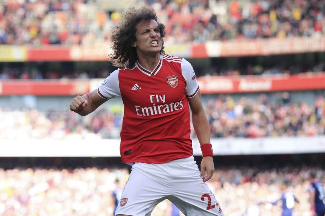EPL: What David Luiz said after scoring in Arsenal's 1-0 win over Bournemouth
