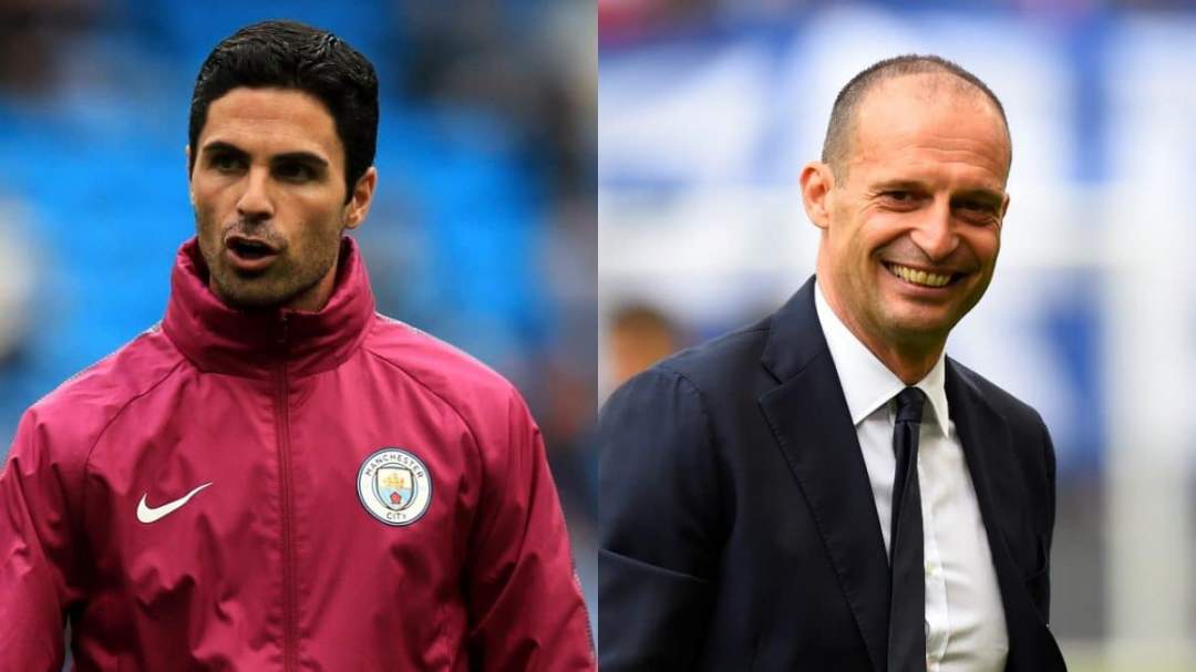 EPL: Arteta, Allegri to replace Emery at Arsenal on one condition