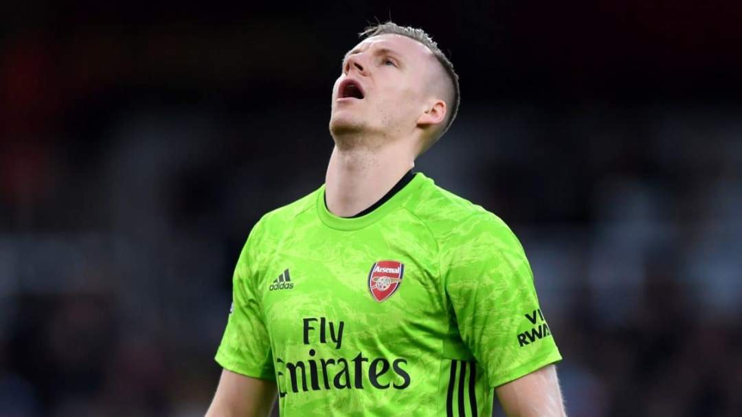 EPL: Leno breaks silence after mistake in Arsenal's 2-1 defeat to Chelsea