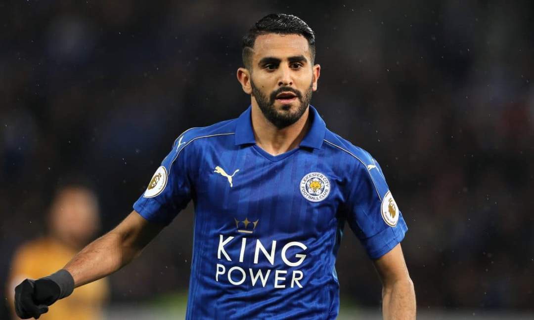 Man City's Mahrez upset after boxing champion, Joshua flirted with his wife, Rita