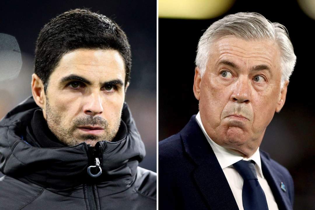 EPL: Arsenal players tell board who to appoint between Arteta, Ancelotti