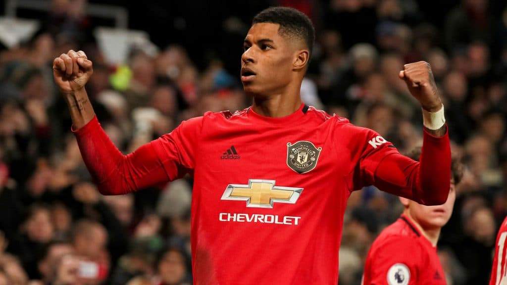 EPL: Marcus Rashford welcomes Sancho to Man Utd