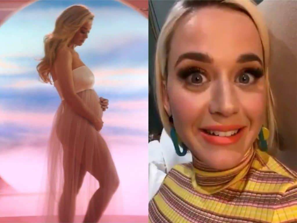 Katy Perry confirms pregnancy rumors, reveals bump