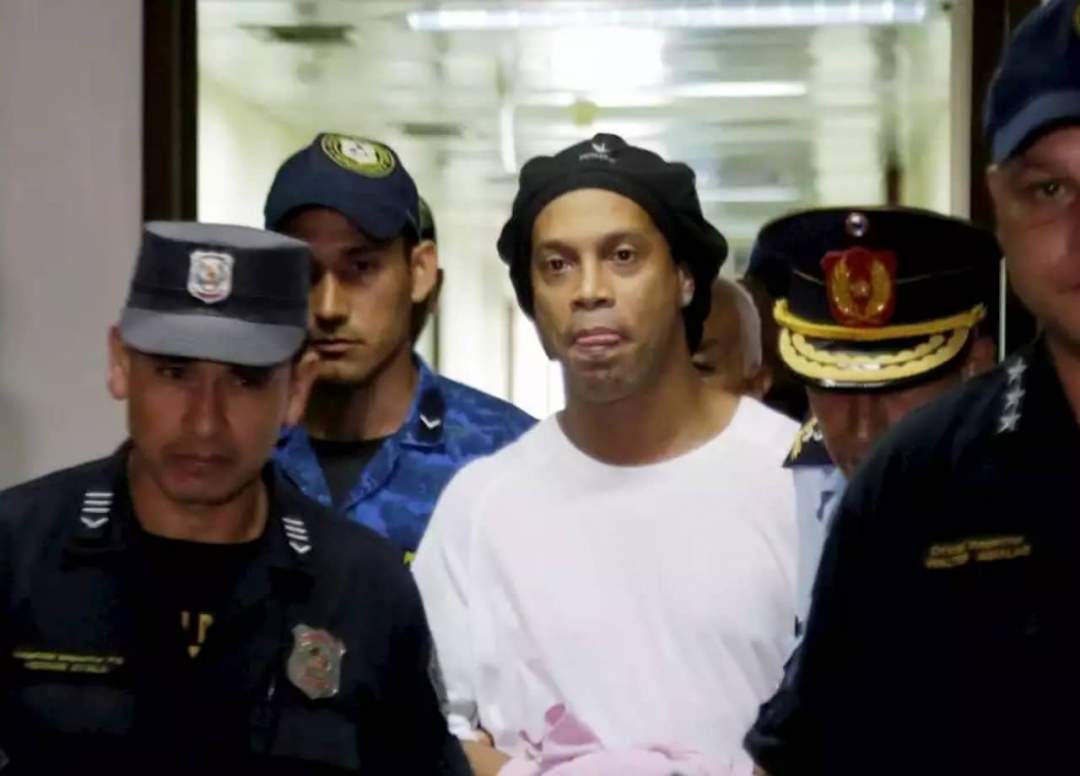 Ronaldinho finally released from Paraguay prison