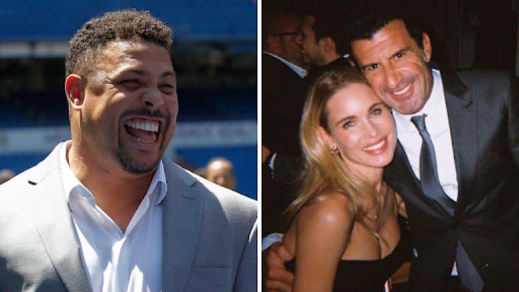Luis Figo forgives Ronaldo over controversial comment about his wife