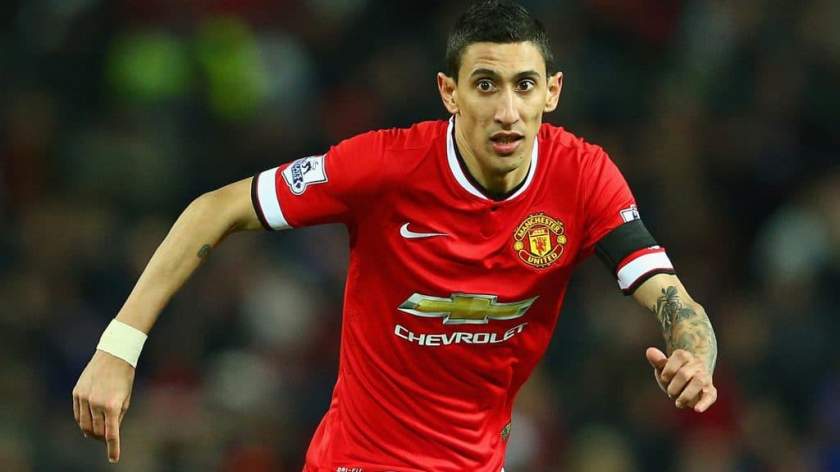 My husband only joined Man Utd because of money - Di Maria's wife, Jorgelina