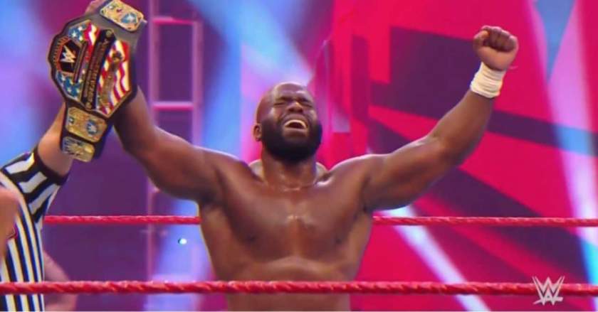 WWE: Nigerian-born Appollo Crews wins US championship after defeating Andrade (Video)