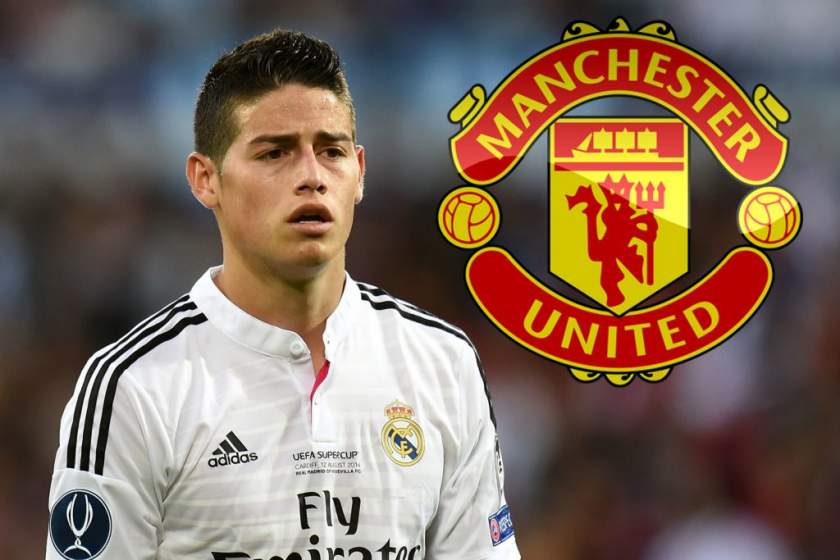 Man Utd reportedly offered to sign £250,000-a-week Rodriguez from Real Madrid