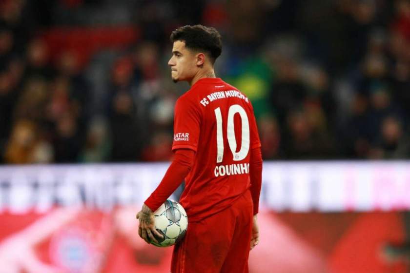Coutinho updates on his future after winning Champions League with Bayern