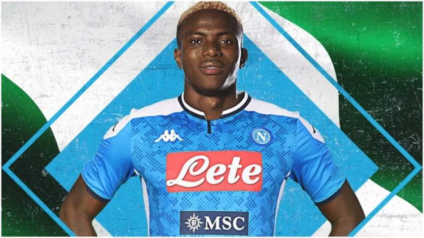 BREAKING: Italian club finally unveils Super Eagles striker who becomes Nigeria's most expensive player