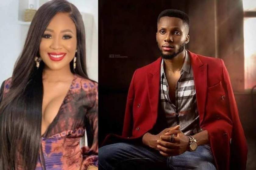 BBNaija 2020: Nigerians react as Erica gets two strikes, advise Brighto