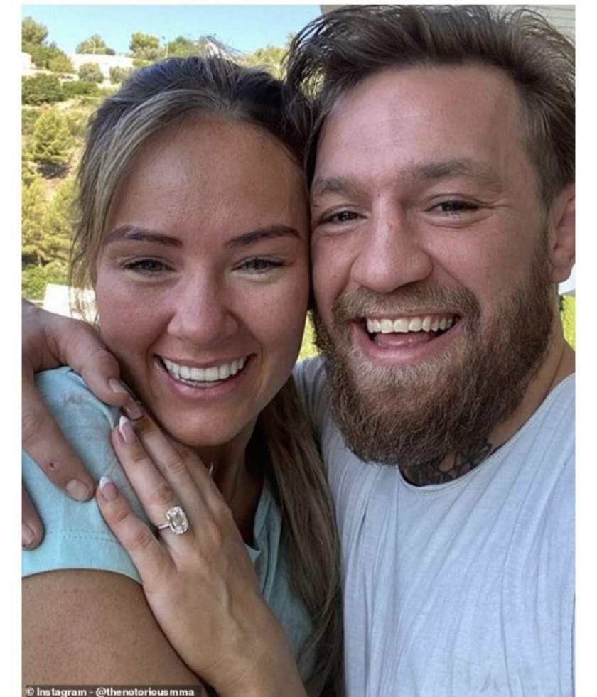 Former UFC champion, Conor McGregor announces engagement to his girlfriend, Dee Devlin