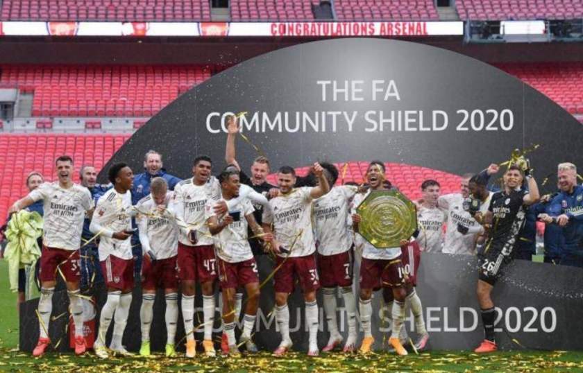 Community Shield: Arsenal defeat Liverpool as Arteta wins second silverware