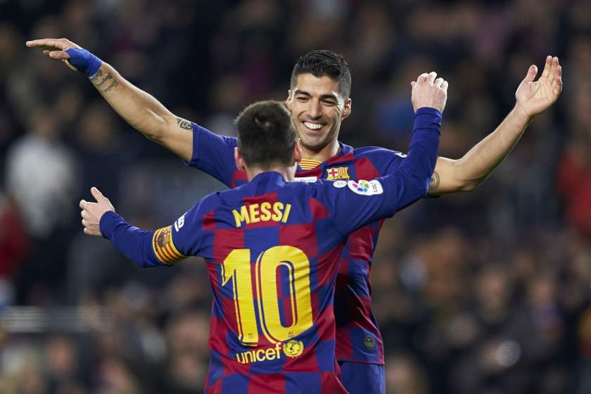 Messi sends emotional message to Luis Suarez as he leaves Barcelona for Atletico Madrid