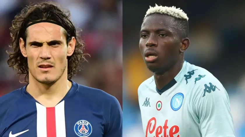 Osimhen compared with Cavani after Serie A debut with Napoli