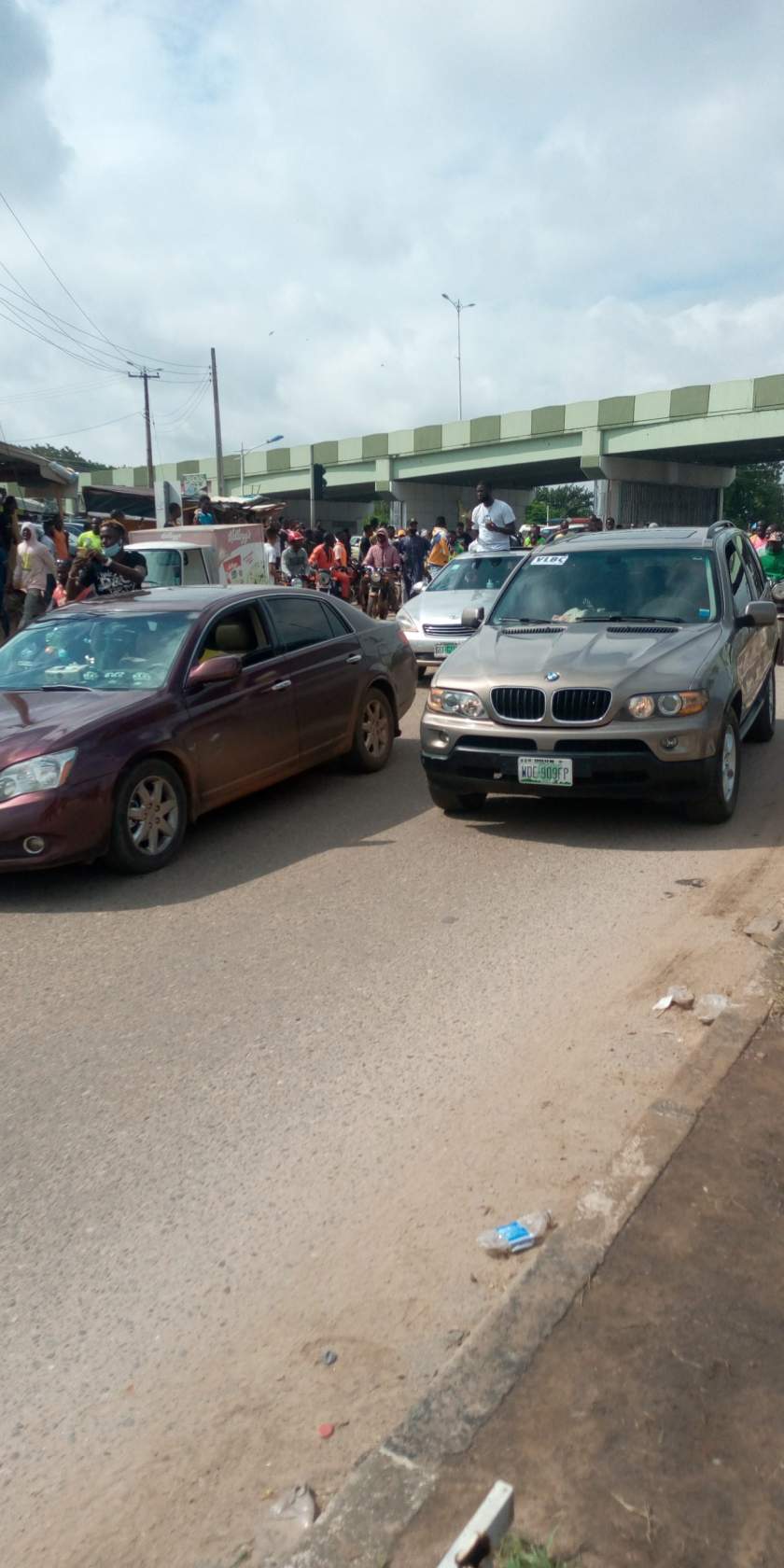 End SARS: Protesters storm Abeokuta with charms (Photos)