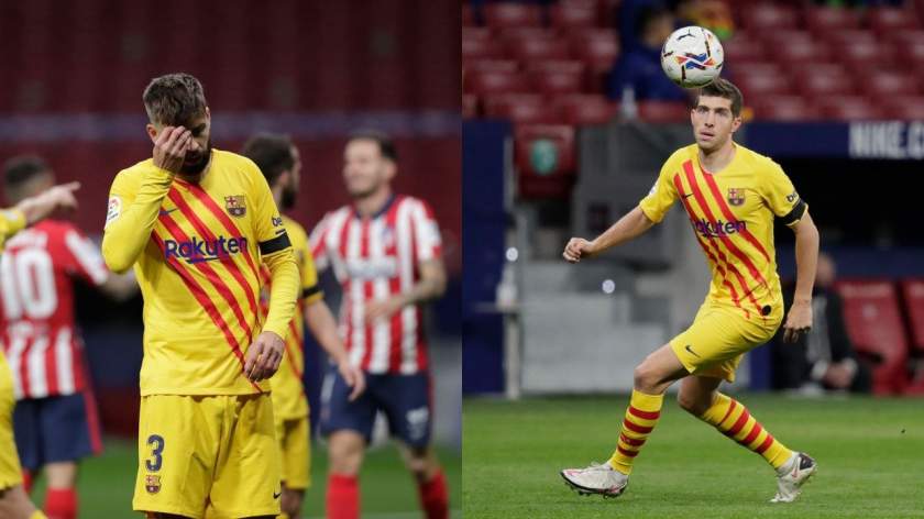 LaLiga: Barcelona reveal details of injuries to Pique, Sergi Roberto