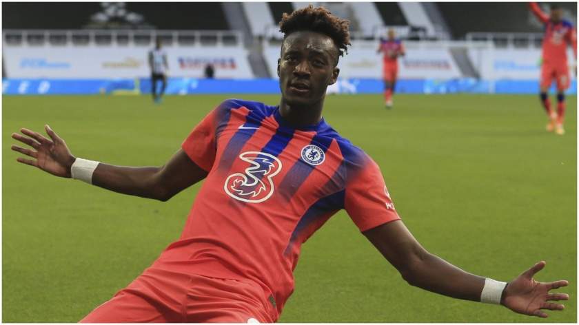 Newcastle vs Chelsea: Tammy Abraham reacts after scoring in EPL 2-0 win