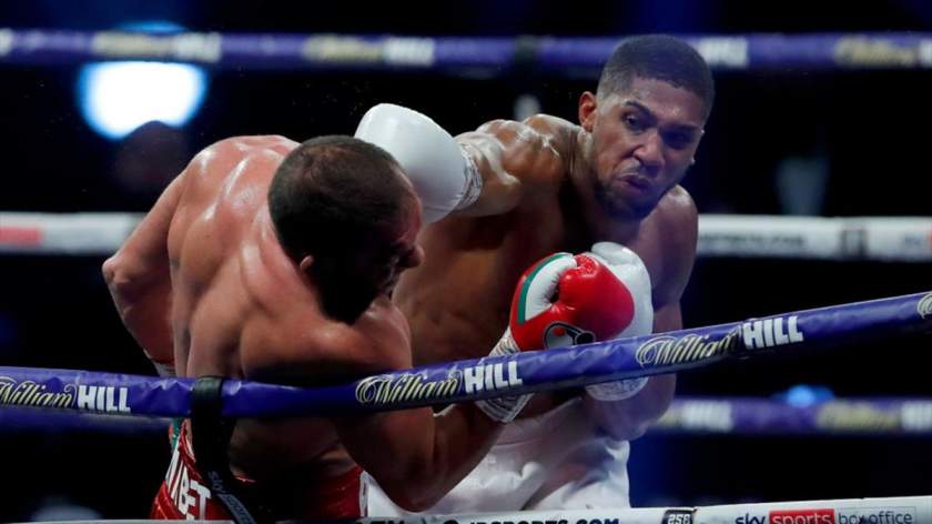 Anthony Joshua knocks out Pulev to retain world heavyweight titles