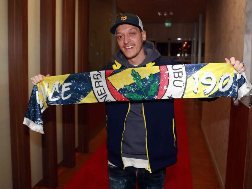 What Mesut Ozil said after joining Fenerbahce from Arsenal