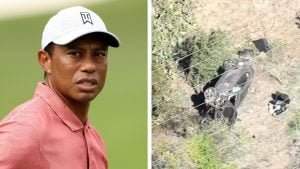 Tiger Woods injured in car crash