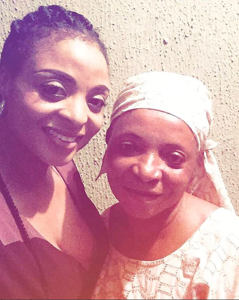 Oritsefemi's Wife, Nabila Fash Reacts To Her Picture With His Mother