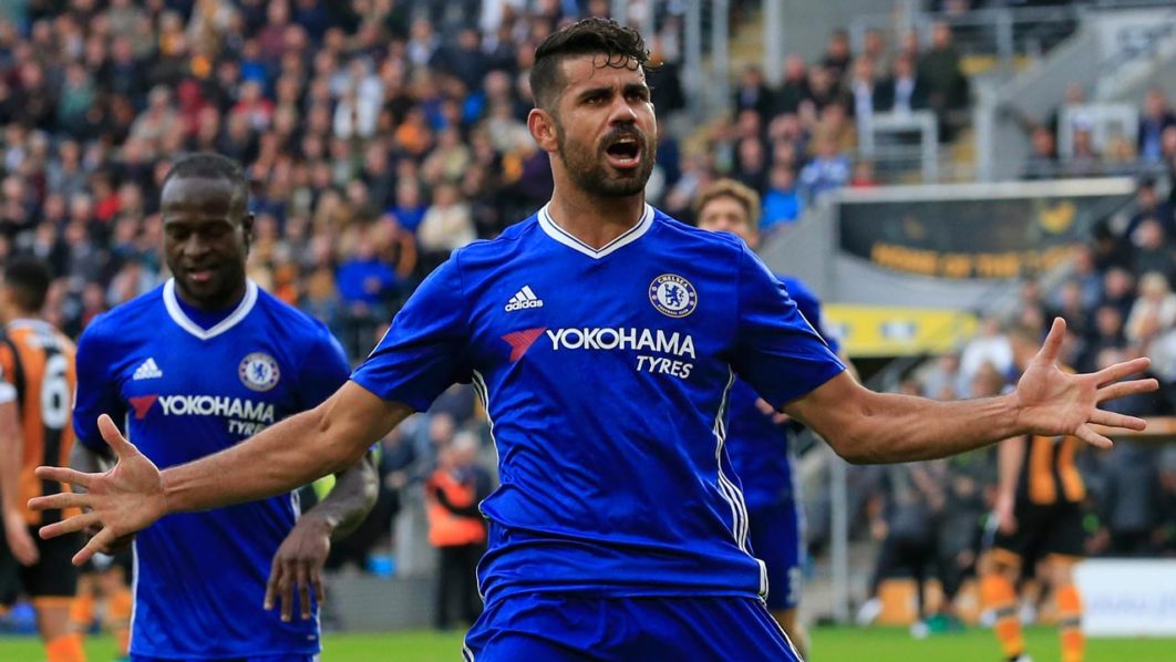 Diego Costa out of Chelsea's Champions League squad