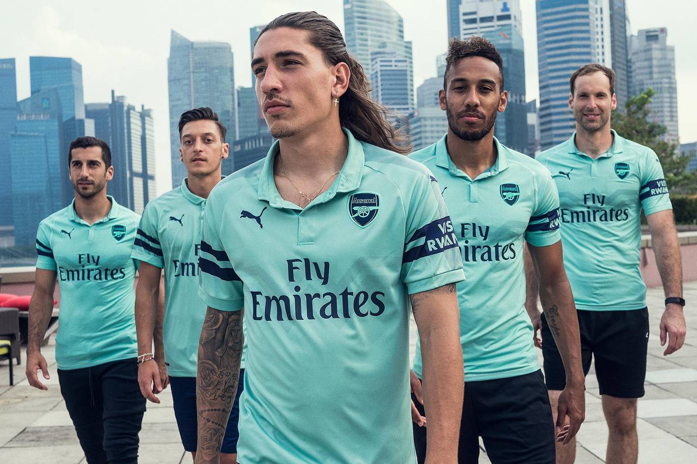 Arsenal unveil third kit for the 2018-19 season