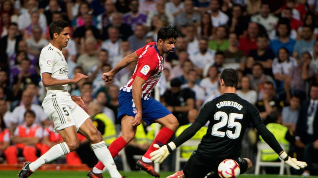 Courtois the key as Madrid derby ends goalless