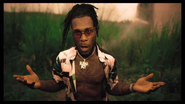 Burna Boy Reacts To Mother's Iconic Speech At The 2019 BET Awards