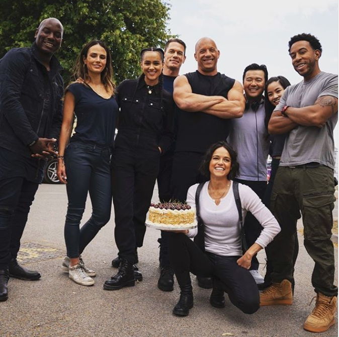 'Fast & Furious' Cast Celebrate Michelle Rodriguez