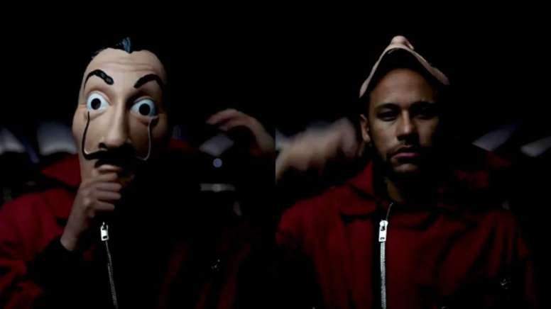 Neymar Fulfils 'Dream' With Cameo Appearance In 'Money Heist'