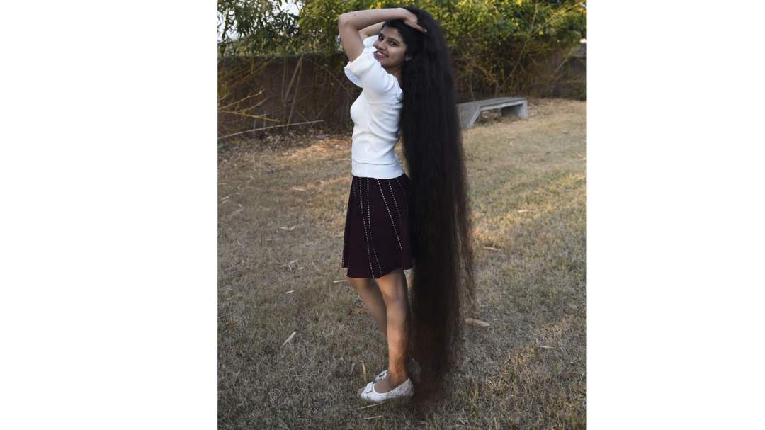 17-Year-Old Indian Girl Boasts Of World's Longest Teen Hair